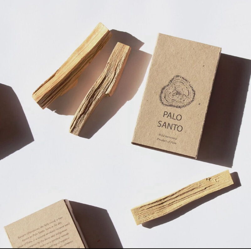 4 thick premium Palo Santo sticks