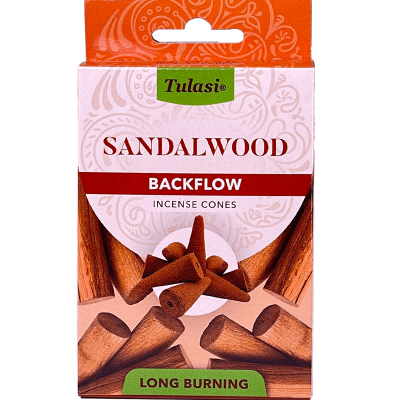 Sandalwood backflow cones