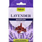 Lavender backflow cones
