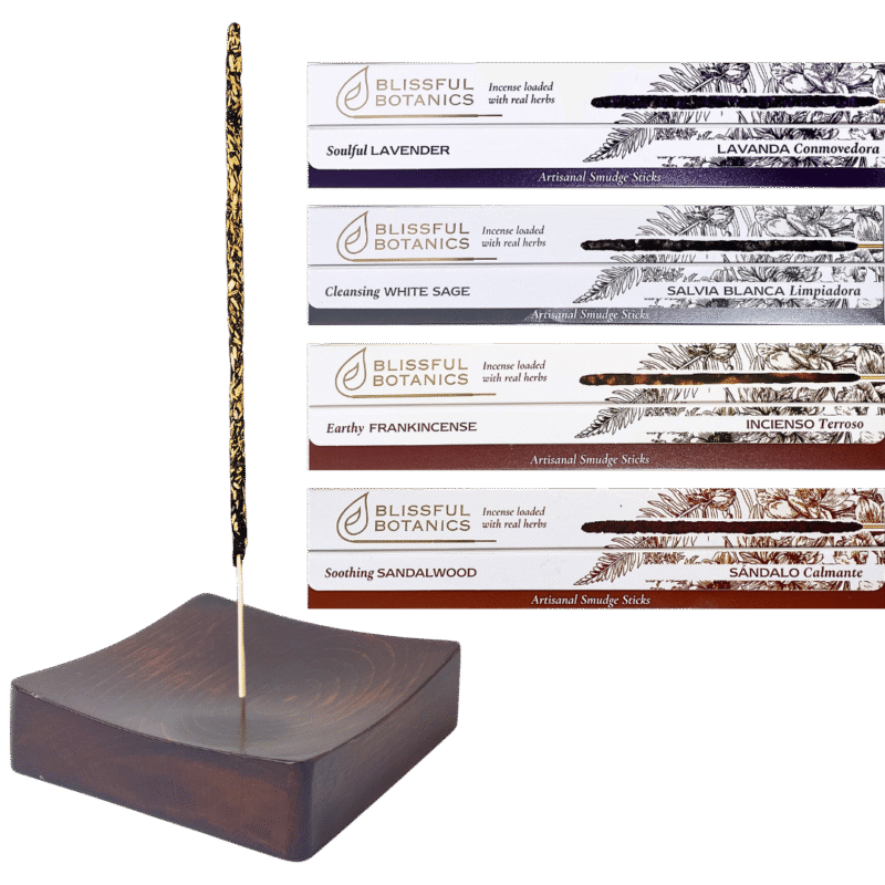 Root holder + 4 smudge packs