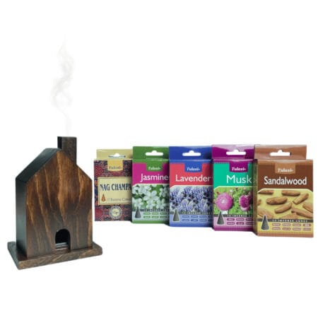 Wooden House Cones Bundle